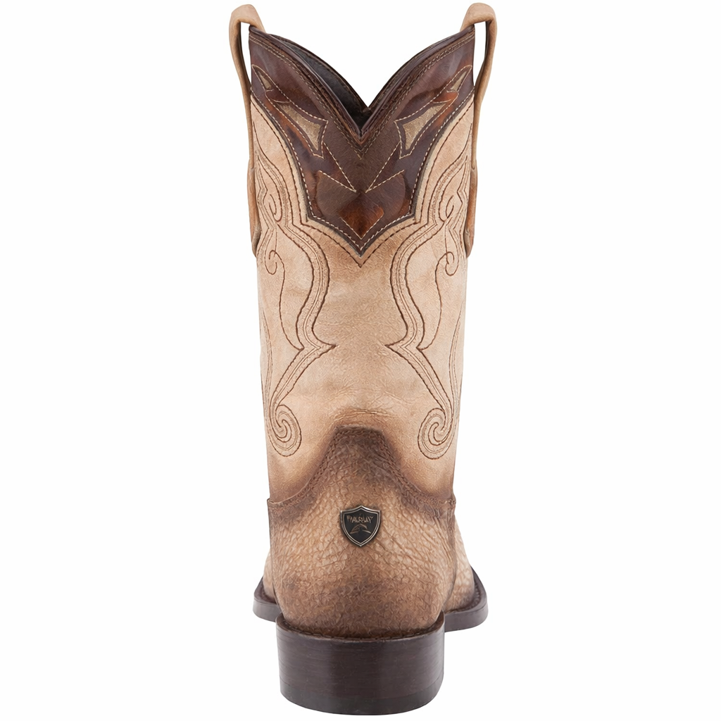 Men's Wild West Shark Skin Snip Toe Boots-New Designer Collection