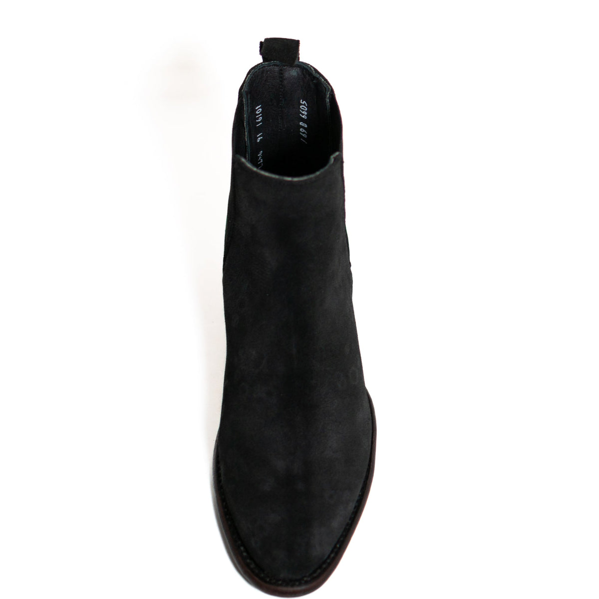 Los Altos Men's Toe Roper Boot Gamuza Black