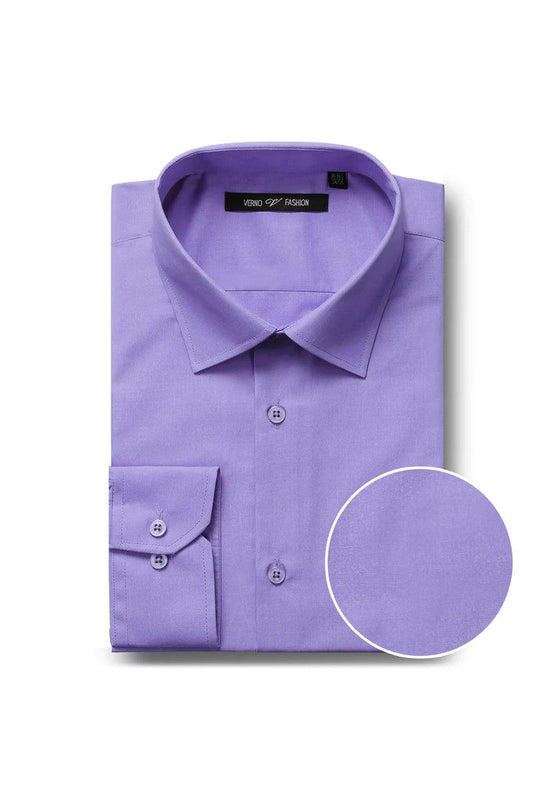 "Lavender Tuxedo Shirt: Elevate Your Prom and Wedding Style"