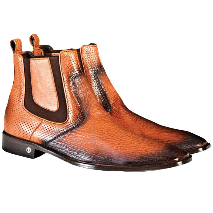 Vestigium Shark Chelsea Boots Faded Cognac