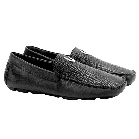 Vestigium Shark Driving Loafers Black