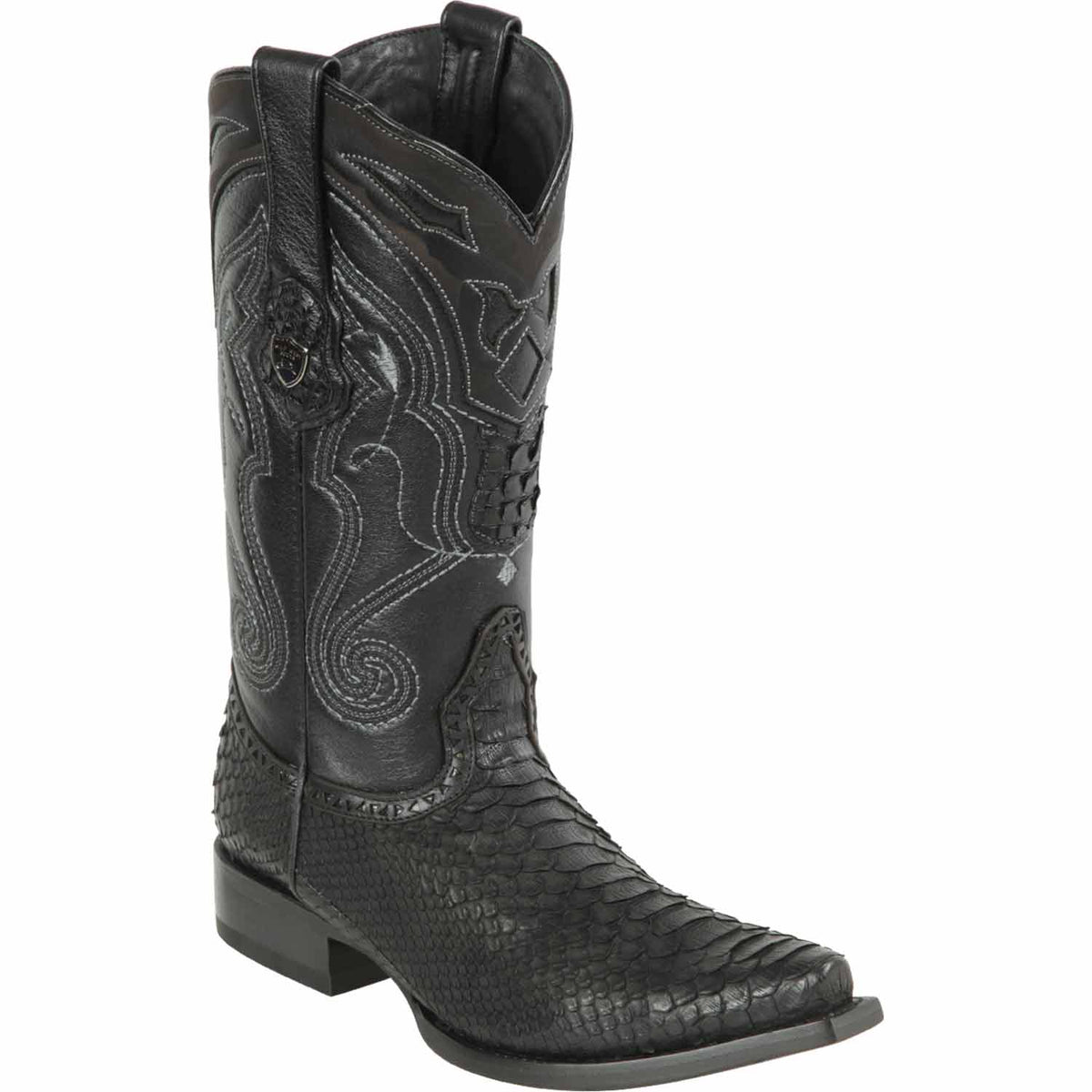 Men's Wild West Python Skin Snip Toe Boot 294G5705